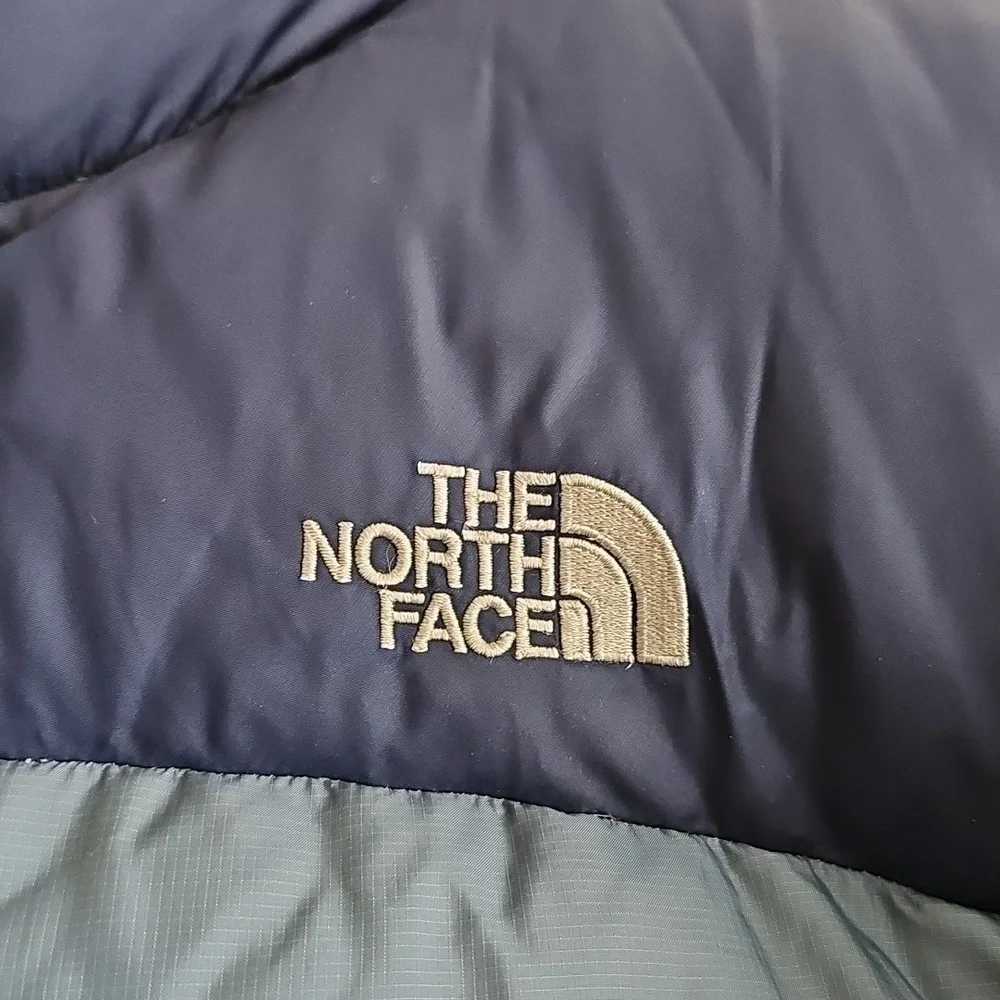 The North Face Men'sPuffer Jacket - Navy and Gray
